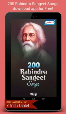 200 Rabindra Sangeet Songs android App screenshot 1