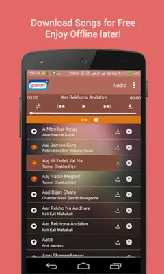 200 Rabindra Sangeet Songs android App screenshot 4